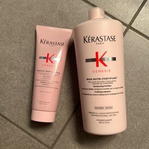 Kerastase shampoo and conditioner with pump included, never opened